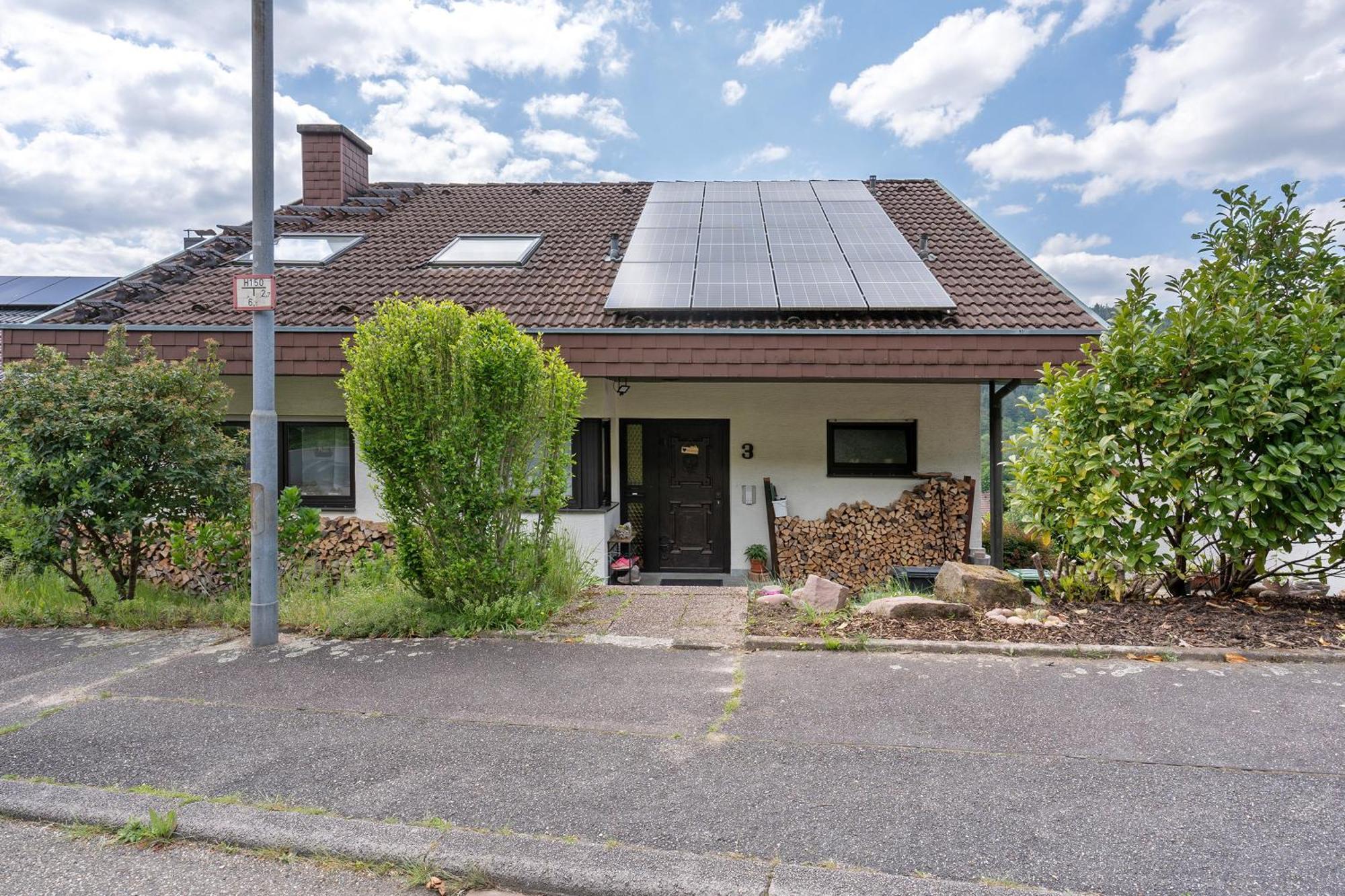 Schlossblickwohnung Schiel Gernsbach Exterior photo